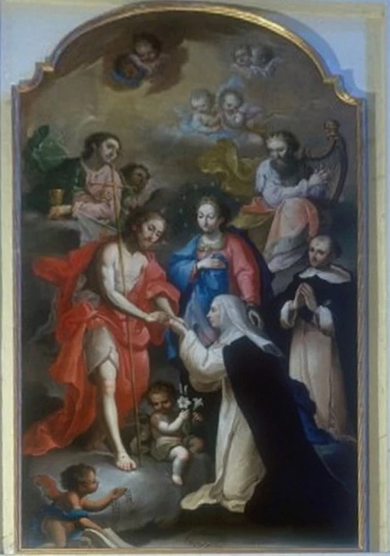  38-Orsola Caccia-Nozze mistiche di Santa Caterina da Siena 